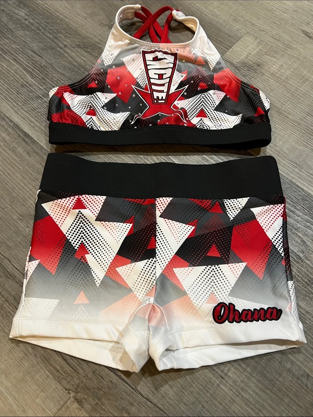 Rebel Athletic Excite “Ohana” cheer outfit size YL - Picture 4 of 12